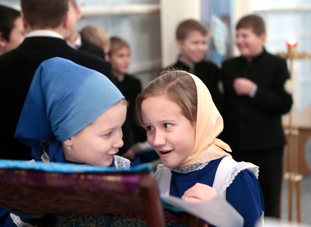 Воспитанницы школы